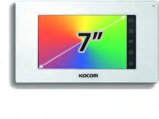 Видеодомофон KOCOM KCV-544 SD 7”