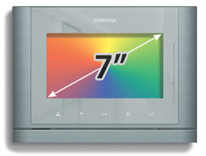 Комплект с установкой видеодомофона COMMAX CDV-70 M 7”