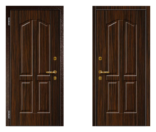 Стальная дверь ДПЗ 150Т ВЗ-я серия (только наружного открывания) под панели с 2-х сторон (лист 2 мм) #1649840040