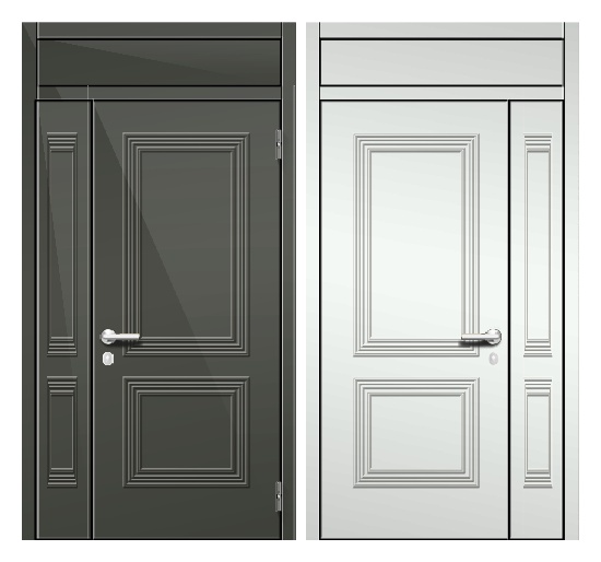 Стальная дверь ДПЗ 150Т ВЗ-я серия (только наружного открывания) под панели с 2-х сторон (лист 2 мм) дверь 2500 х 1000 #1661534249