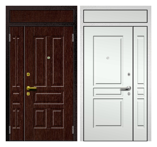 Стальная дверь ДПЗ K-90(наружного и внутреннего открывания) под панели с 2-х сторон (лист 2 мм) #1677753204