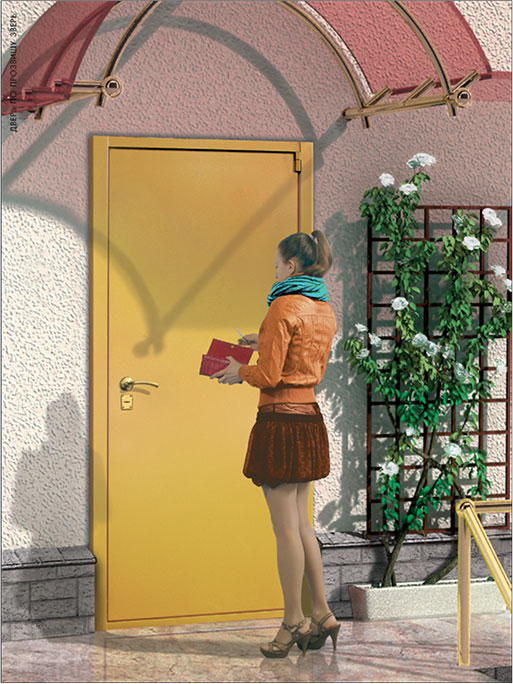 Как обезопасить загородный дом при помощи двери